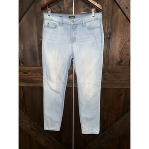 NYDJ‎ Women's Sz 8 Jeans Alina Convertible Ankle Lift Tuck Cotton Stretch